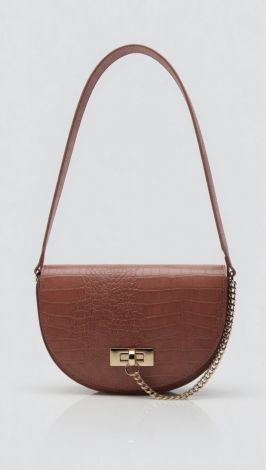 Caramel Rose handbag: The art of form and texture