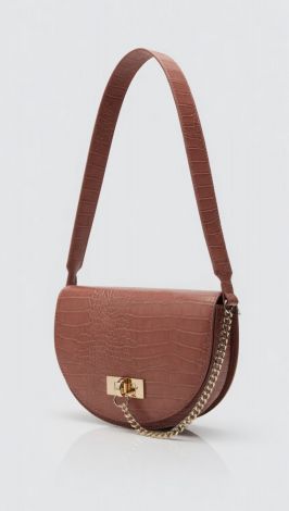 Caramel Rose handbag: The art of form and texture