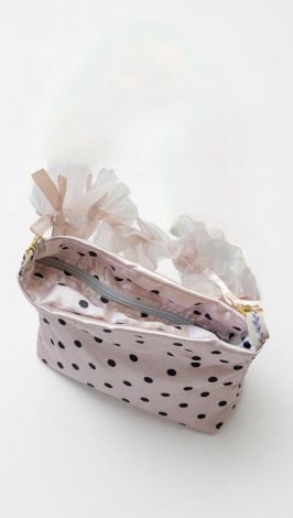 Polka Dot & Faux Fur Handbag: Your gentle inspiration