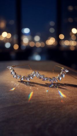 Crystal Vision Glasses: An accessory that makes you shine