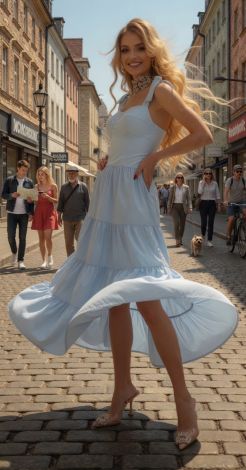 ​Платье White Serenity: Твой идеальный летний образ