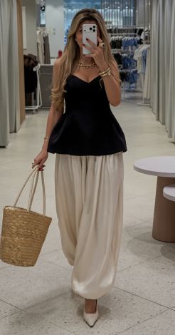 Women's summer 2-in-1 transformer pants (sultanas / palazzo)