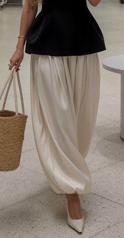 Women's summer 2-in-1 transformer pants (sultanas / palazzo)