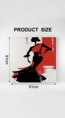 Lmt.signature Silk Square Scarf with Flamenco Print (90 cm) - Image 5