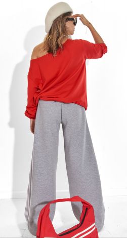 Women’s Oversized “West Coast” Sweatshirt in Re - Image 5
