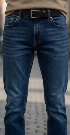 Blue jeans for teenage boys—a stylish and comfortable choice!