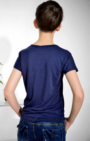 T-shirt for a boy blue