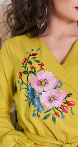 Dress with beautiful embroidery