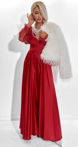 Чудова шовкова сукня