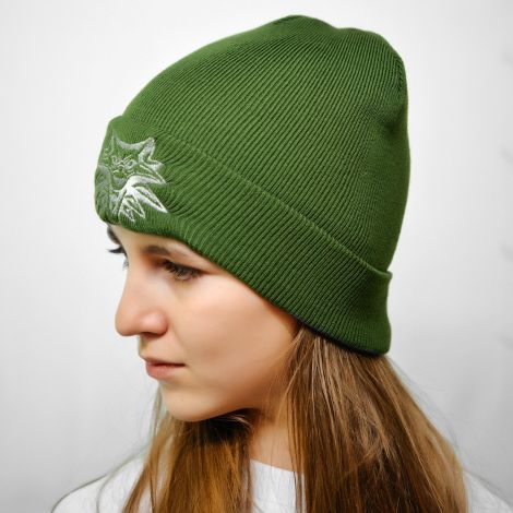 Witcher hat green