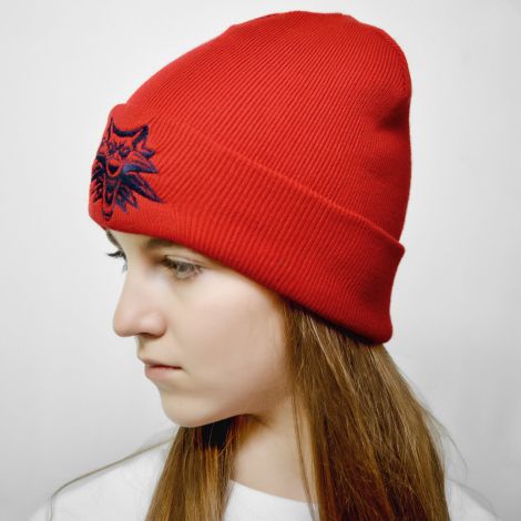 Witcher hat red