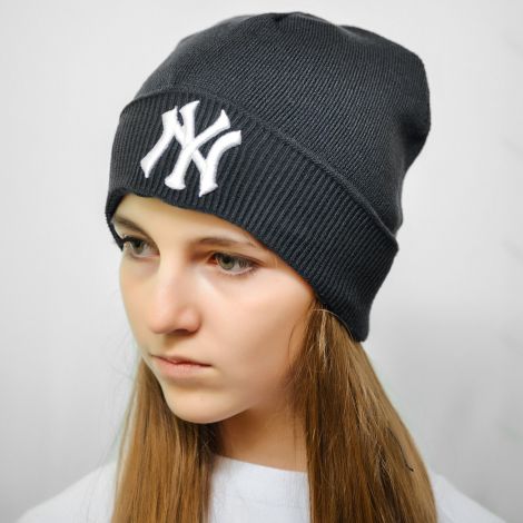 Hat New York dark gray