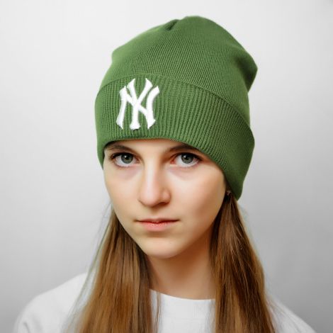 Hat New York green