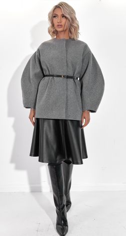 Юбка из эко  кожи