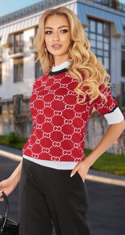 Knitted blouse