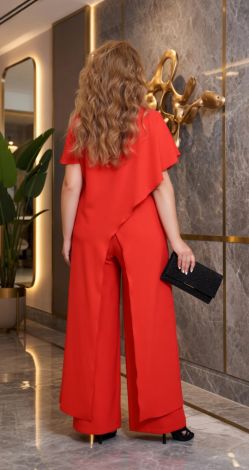 Нарядный брючный костюм большого размера
